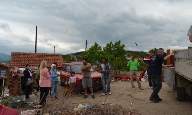 Донација за социјално загрозени семејства во Кочани
