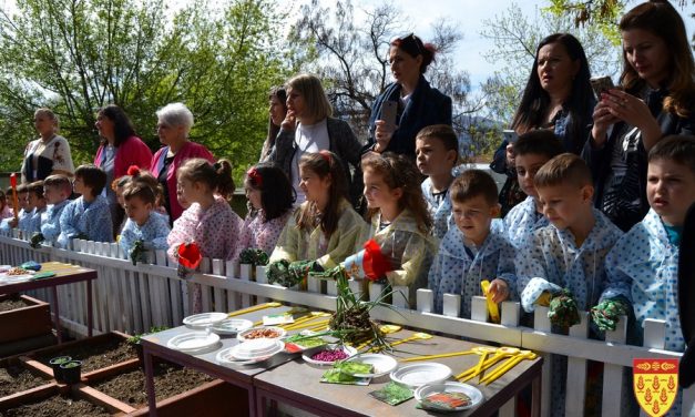 Во кочанската детска градинка започна практична едукација на најмладите за органско производство