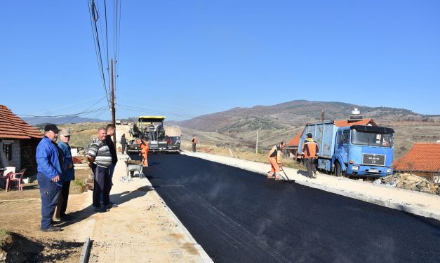 Се асфалтира улицата „Мишо Арсов“