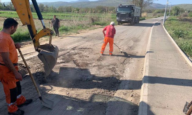 Завршна фаза од работите на локалниот патен правец Кочани – Мојанци