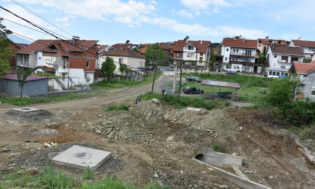 Се гради фекална и атмосферска канализација на улицата „Кирил и Методи“