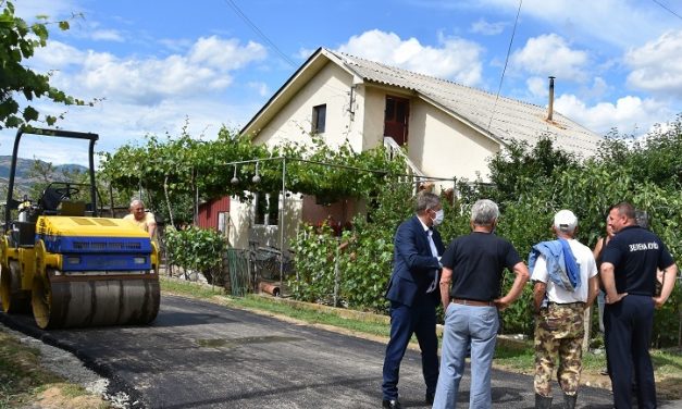 Во завршна фаза е изградбата на улици во пет населени места во Кочанско