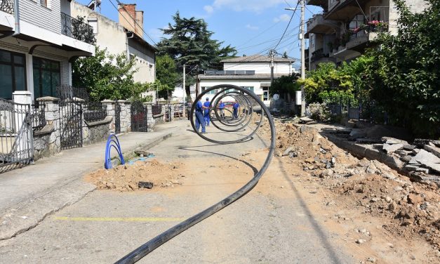 Пред реконструкцијата – улицата „Плачковица“ добива нова водоводна мрежа