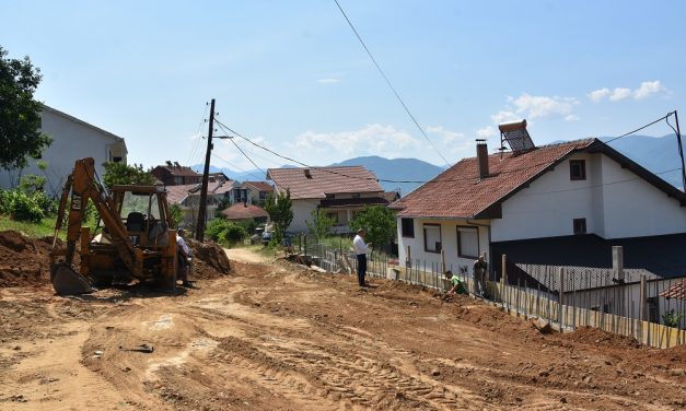 Се градат четири улици во населбата Усова Чешма