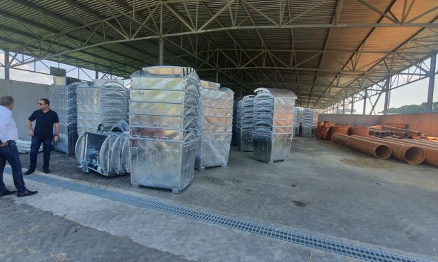 Испорачан дел од новите контејнери – почнува селекција на отпадот во Кочани