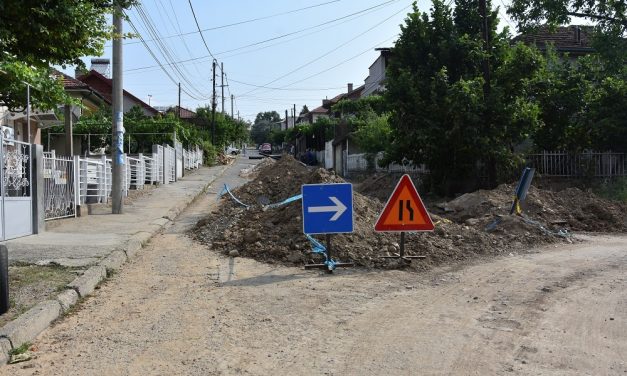 Нова водоводна линија на улицата „Гошо Викентиев“