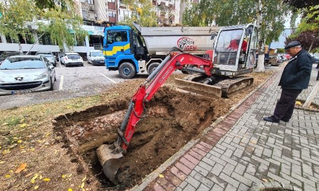 Почна поставувањето на подземните контејнери во централното градско подрачје во Кочани