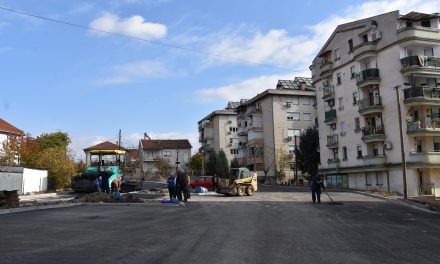 Се асфалтираат крак и паркиралиште од улицата „Роза Петрова“