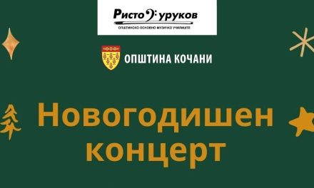Онлајн издание на Новогодишниот концерт на ООМУ „Ристо Јуруков“