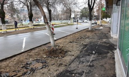 Се реконструира тротоарската површина на улицата „Кеј на Револуцијата“