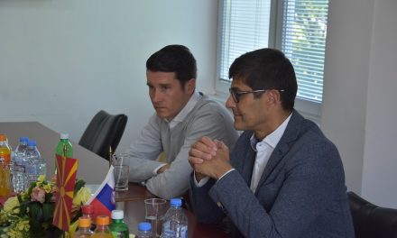 Градоначалникот и заменик градоначалникот на Крањ во посета на Кочани