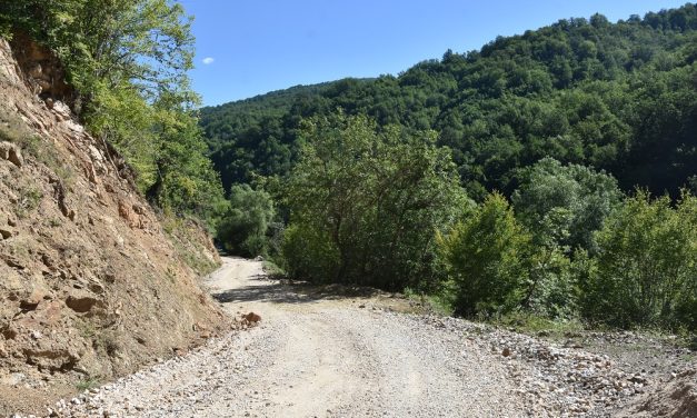 Известување за асфалтирање на дел од патот Крушка – Ајдар