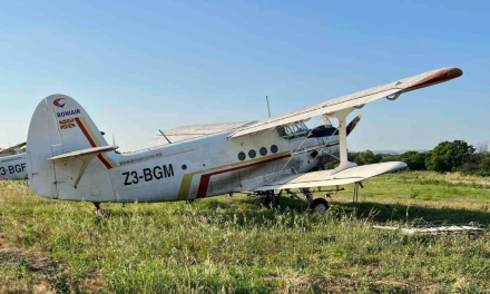 Извршено првото авионско третирање на комарци во Кочани