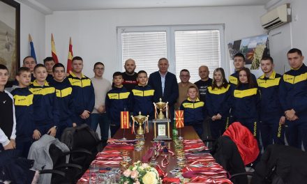 Борачкиот клуб „Спартак“ од Кочани на средба со градоначалникот Папазов ги претстави резултатите во 2023 година