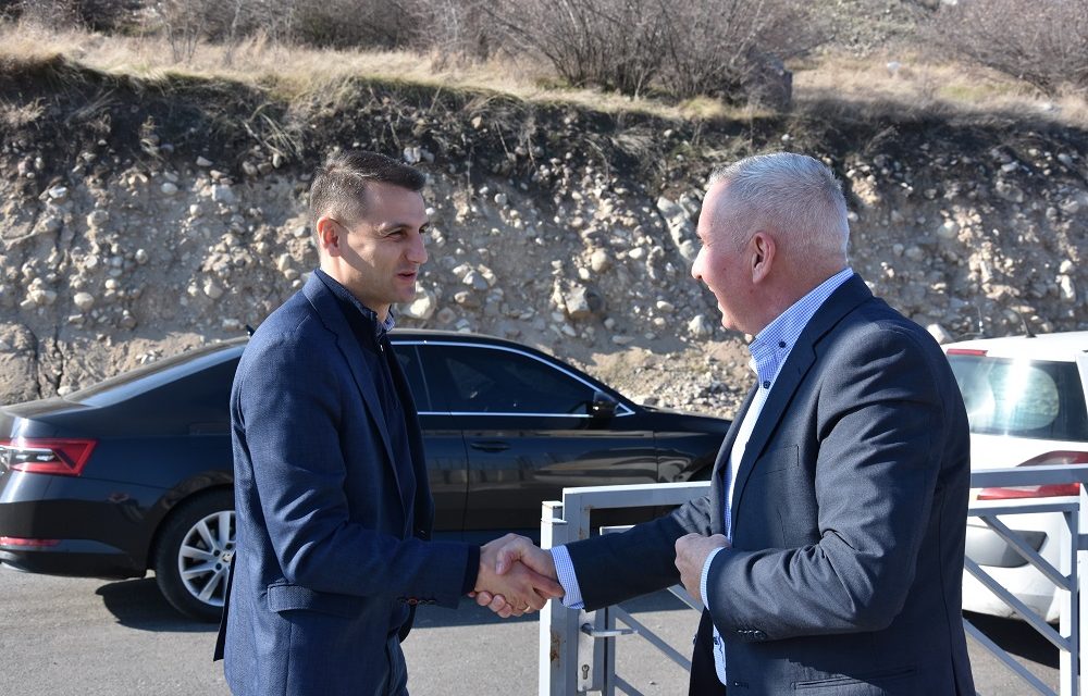 Министерот за труд и социјална политика, Ѓоко Велковски во посета на Општина Кочани