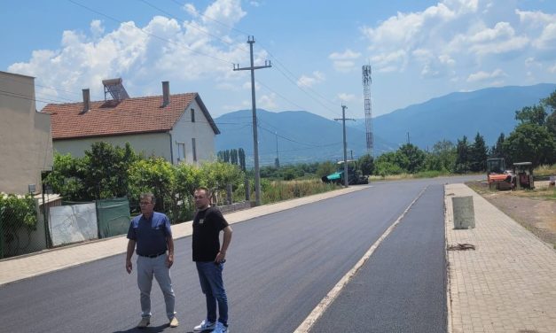 Асфалтирана улицата „Генерал Апостолски“