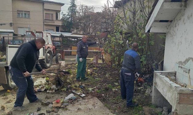 Комуналните служби работеа во Градскиот пазар и на влезот на градот откај Прокарка