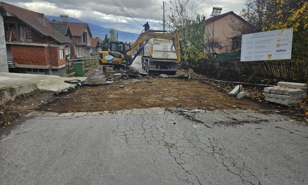 Се реконструира дел од улицата „Бел камен“