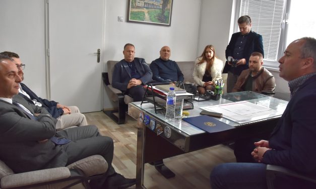 Градоначалникот Грозданов оствари работна средба со министерот за здравство Алиу