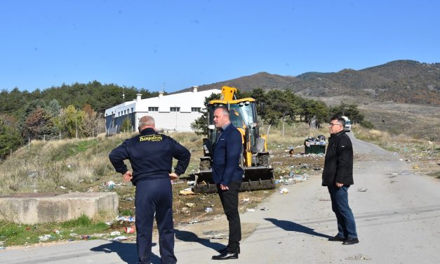 Отстранет отпадот во близина на Фабриката за вода во Кочани